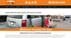 Desktop Screenshot of inmotionmobility.com
